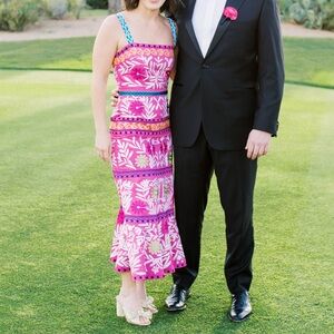 Alexis Embroidered Floral Maxi Dress